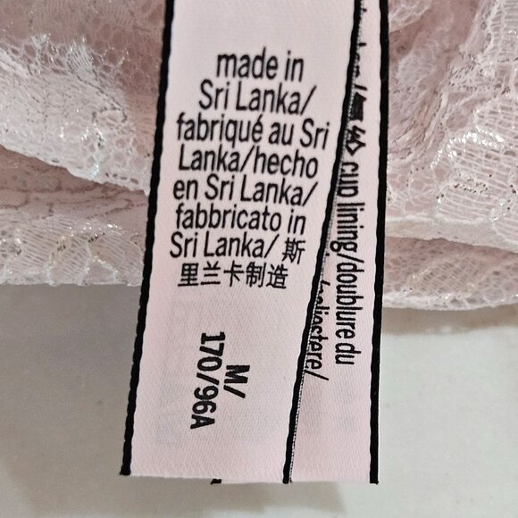 NEW! Victorias Secret Allure Lace Corset Top Medium In Blush Pink - Picture 8 of 10